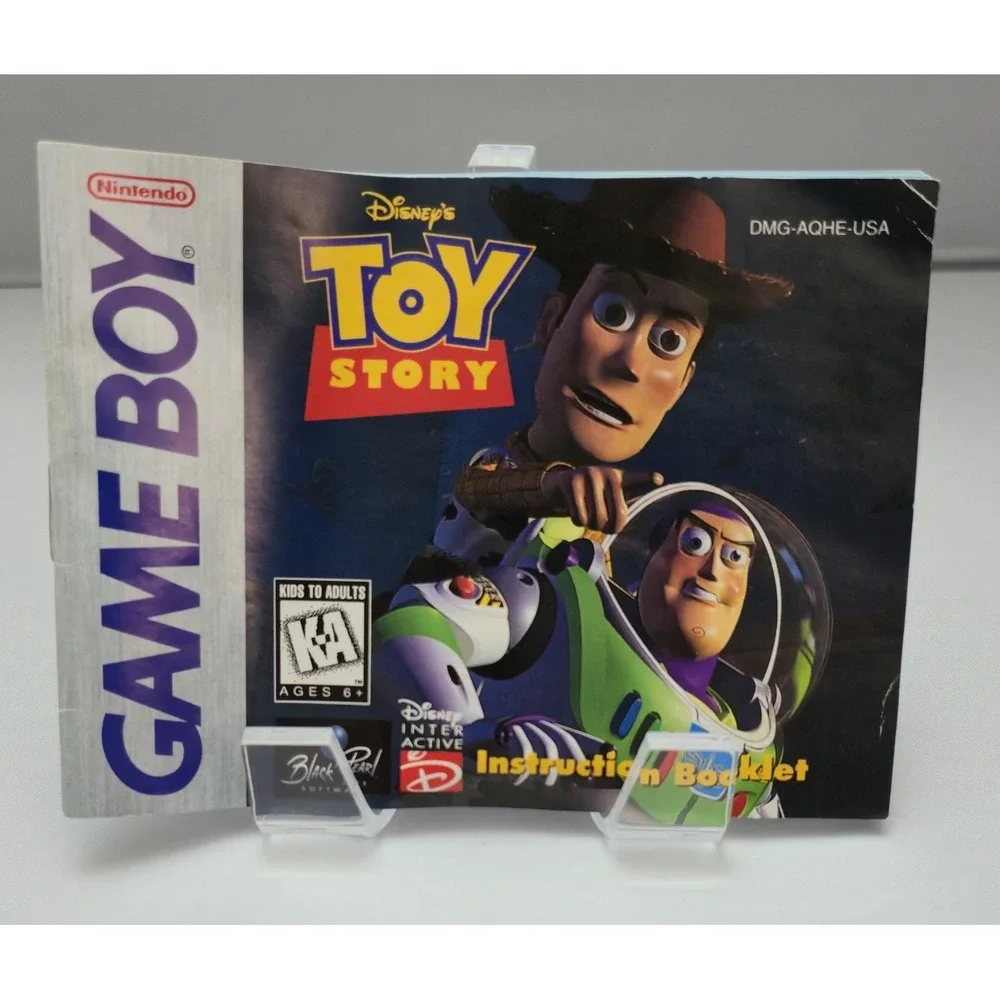 Nintendo DMG-AQHE-USA Toy Story Game Boy Video Game with Manual NTSC-U